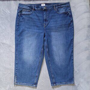 22 | DC | Cropped Jean Shorts